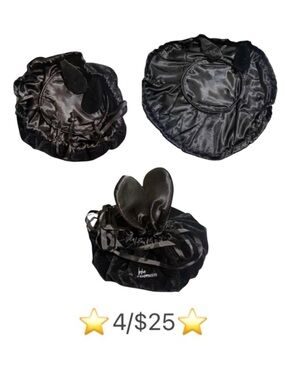 Loha Lay & Play Makeup Bag Bunny Ears Drawstring Travel Makeup Bag